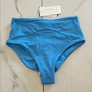 Nwt L*Space Vibrant Blue Luca Bikini Bottom